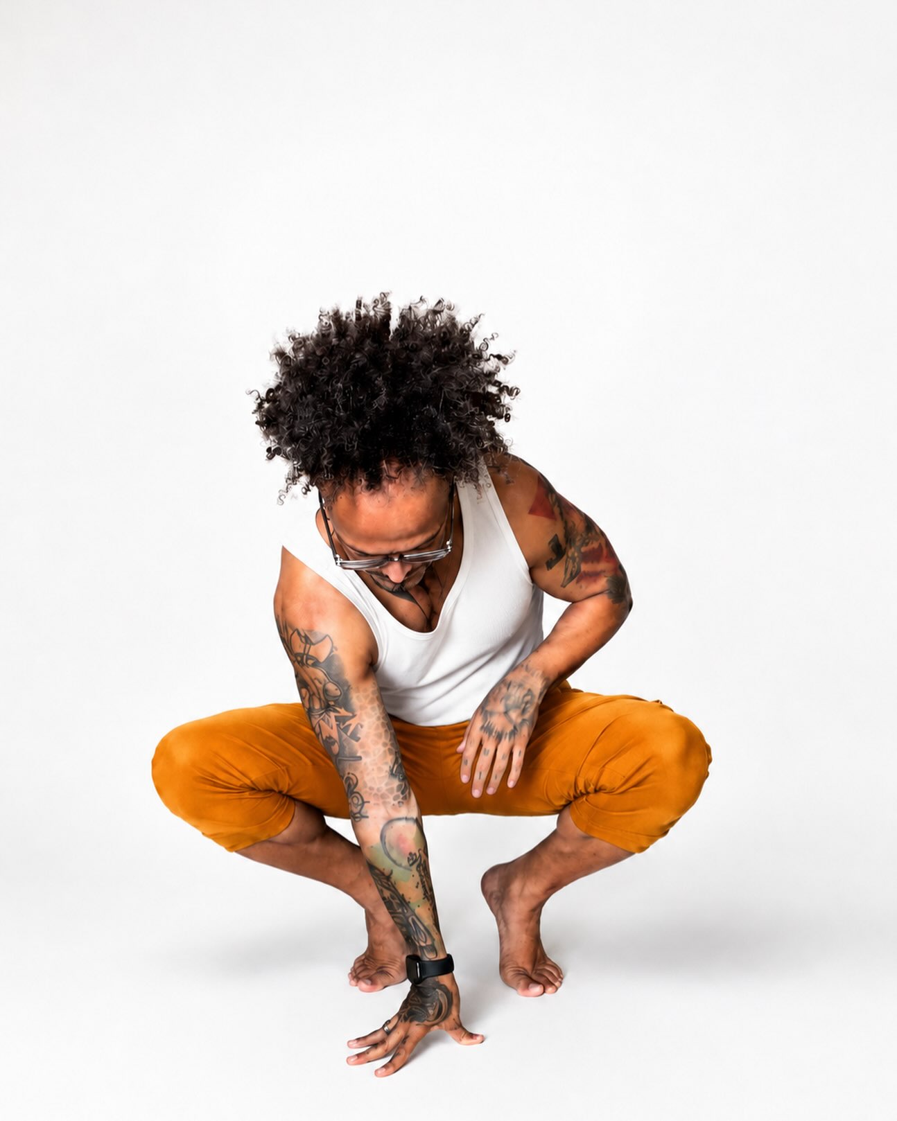 Casquinha crouched low